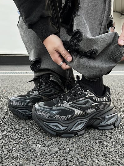 韓國 AL 六公分焰炎旋風老爹鞋 (男)3