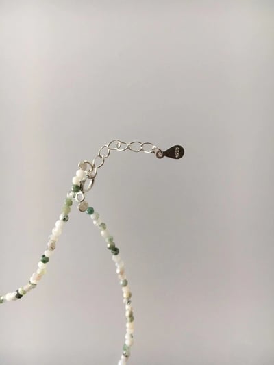 韓國NYU 民俗絢彩星星碎石串珠項鍊8