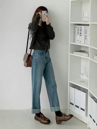 韓國 NAA 皮帶手工訂製牛皮學院皮鞋3