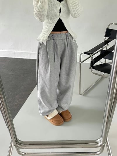 韓國PLA可愛絨毛小毛怪涼鞋雪靴3