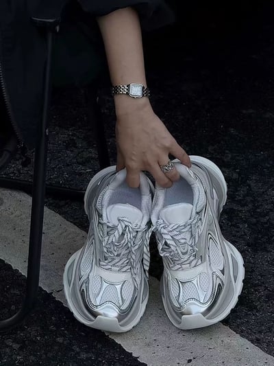 韓國 VBIN 五公分極颶科技感老爹鞋 (男女)8