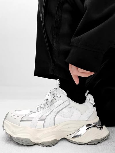 韓國 VBIN 太空銀朵老爹鞋13