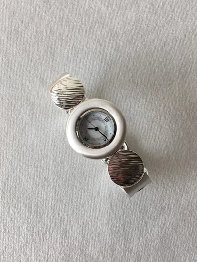 韓國NYU 法式古典刻紋元寶手錶3