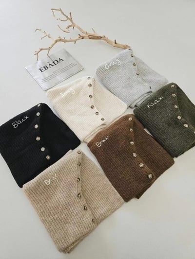 正韓EBA慵懶系針織披肩15