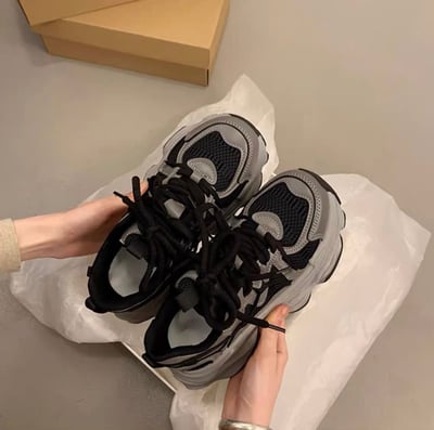 韓國 RU 超輕透氣入門老爹鞋5