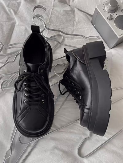 韓國 AL | 小眾原創七公分單鍊厚底鬆糕1