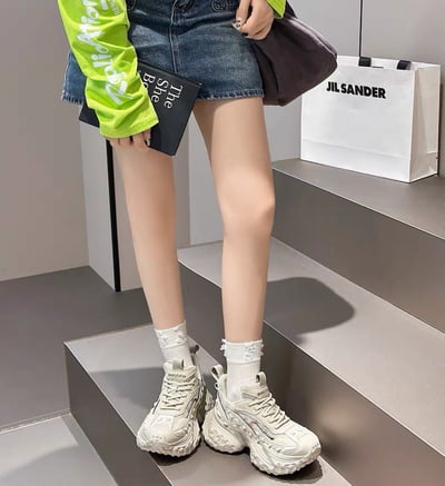 韓國 VBIN 2.0 鱷胎坦克老爹鞋 (女)5