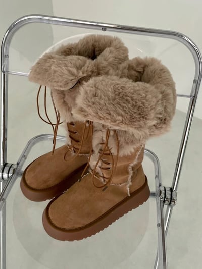 韓國PLA 愛斯基摩大毛雪靴1