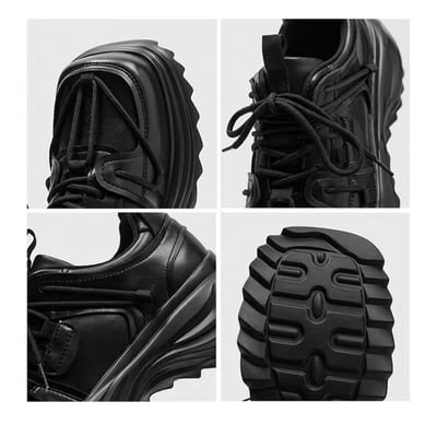 韓國 AL | 小眾原創方頭一代直軌綁繩德比鞋16