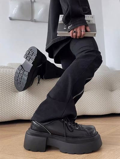 韓國 AL | 小眾原創七公分單鍊厚底鬆糕9