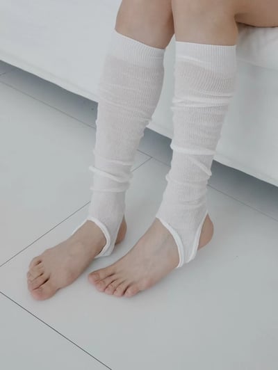 韓國 UNI 春夏透氣長統襪套襪子4