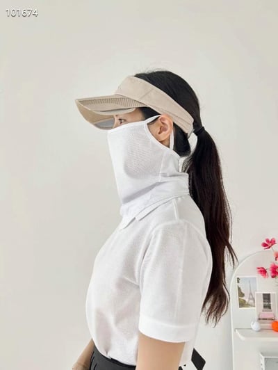 韓國 LEG 高爾夫戶外休閒防曬口罩面罩2