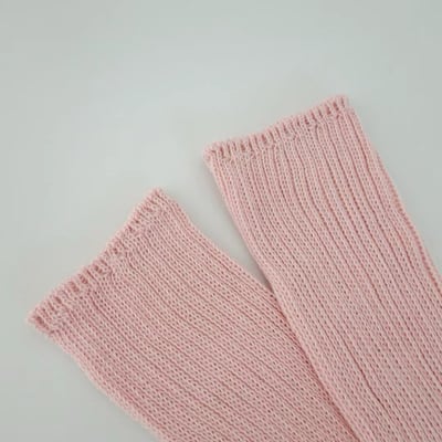 韓國 UNI 韓系密織直紋長筒長襪5