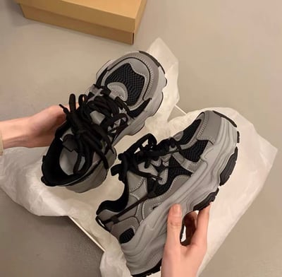 韓國 RU 超輕透氣入門老爹鞋6