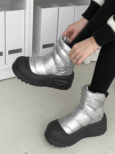 正韓NAA增高羽絨短筒雪靴2