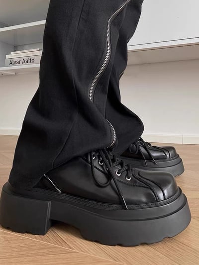 韓國 AL | 小眾原創七公分單鍊厚底鬆糕8