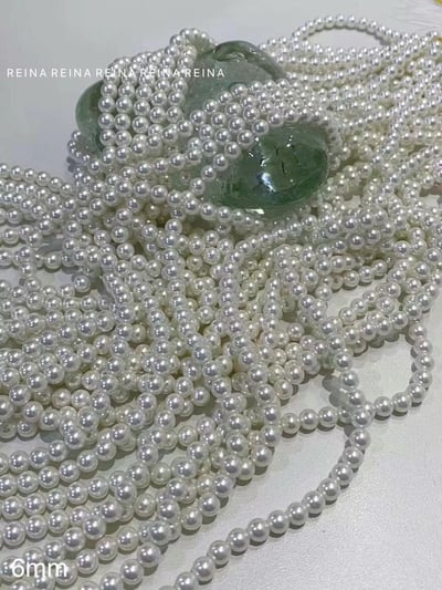 韓國 REA 法式圓形珍珠項鍊 12 mm6