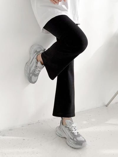 韓國 NAA 少見蜂巢蜜鑽休閒老爹女鞋4