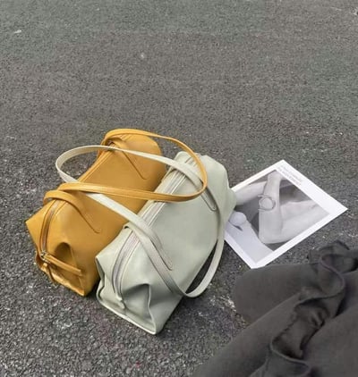 韓國TRO 復古波士頓保齡球腋下包8