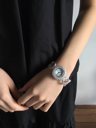 韓國NYU 法式古典岩溶繡球造型手錶2