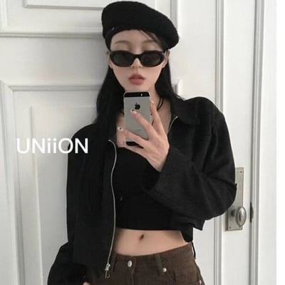 韓國UNI小香復古毛倪平頂帽3