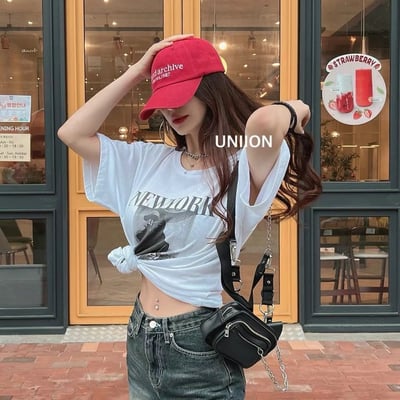 韓國 NU 中性間約字母棒球帽8