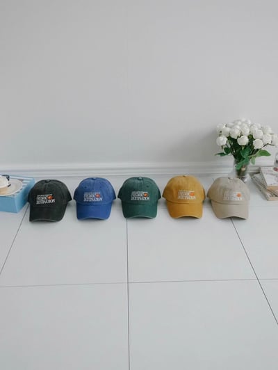 韓國UNI弗雷德復古丹寧中性棒球帽9