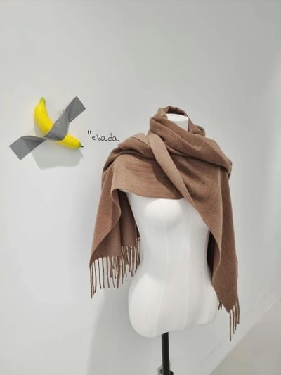 正韓EBA素色雙面兩用圍巾2