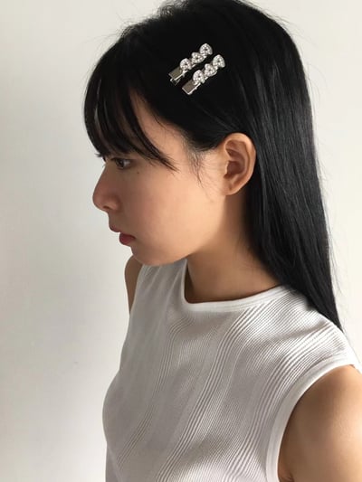 韓國NYU 遂心星辰小款一字夾3