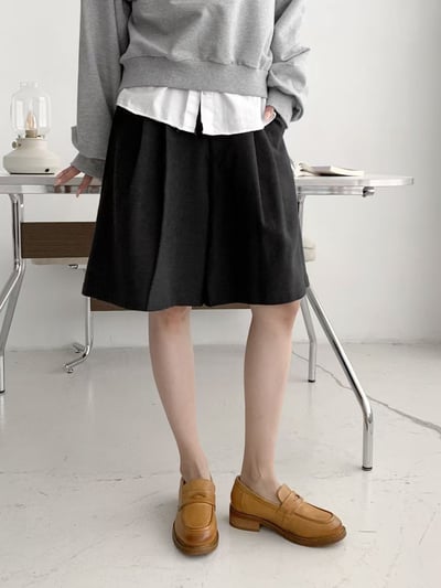 韓國 NAA 低調手工訂製牛皮學院皮鞋9