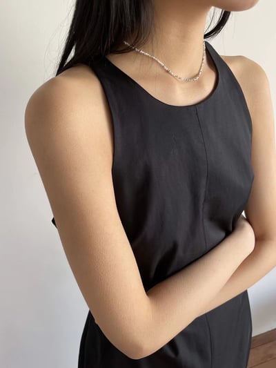 韓國NYU 民俗絢彩星星碎石串珠項鍊4