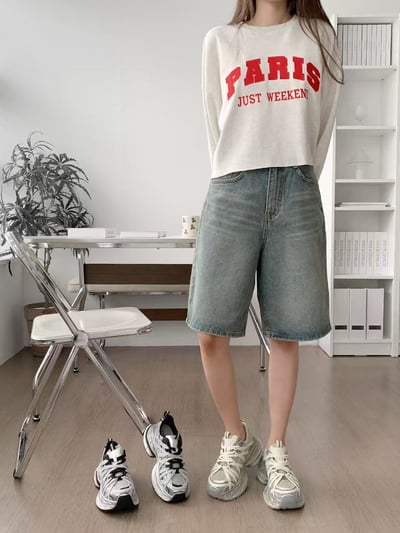 韓國 NAA 真皮蛛網運動休閒老爹女鞋4