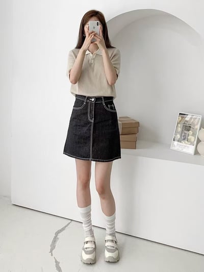 韓國 NAA 真皮兔兔洞洞休閒運動女鞋2