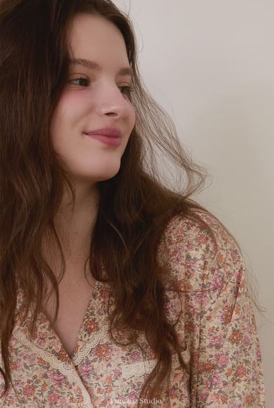 韓國 LUNA 法式鄉村碎花女生情侶套裝睡衣4