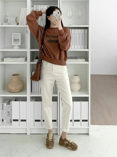 正韓NAA復古校園風阿甘鞋9