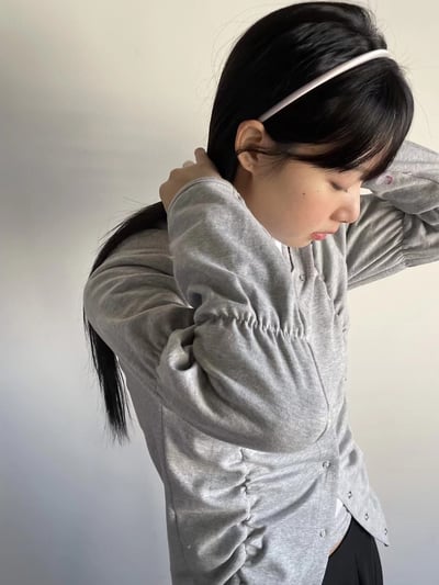 韓國NYU 經典鄰家必備全素髮箍1