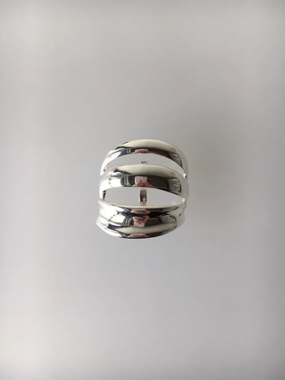 韓國NYU 復古金屬三爪不規則髮扣髮飾6