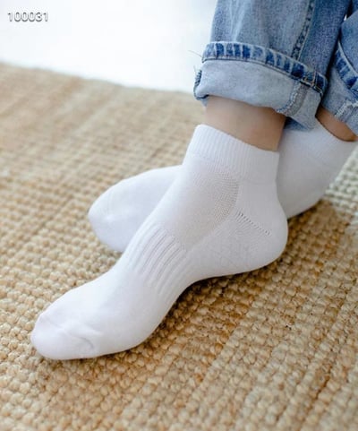 韓國 LEG 男士緩衝吸汗投契防滑厚底短襪3