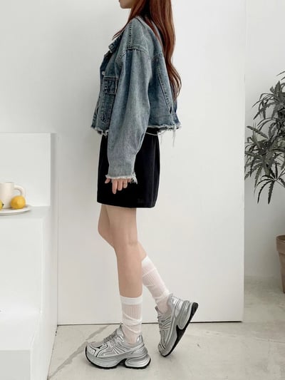 正韓NAA拚色厚底老爹鞋9