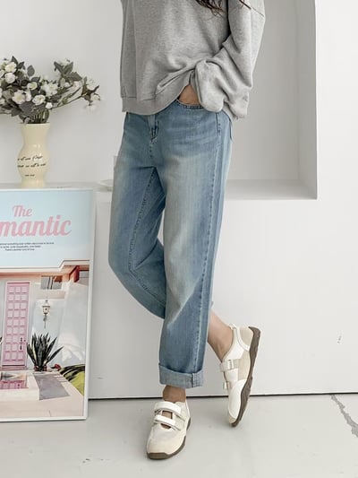 韓國 NAA 真皮娃娃芭蕾休閒女鞋7