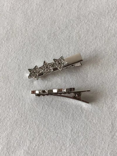 韓國NYU 遂星星辰小款一字夾8