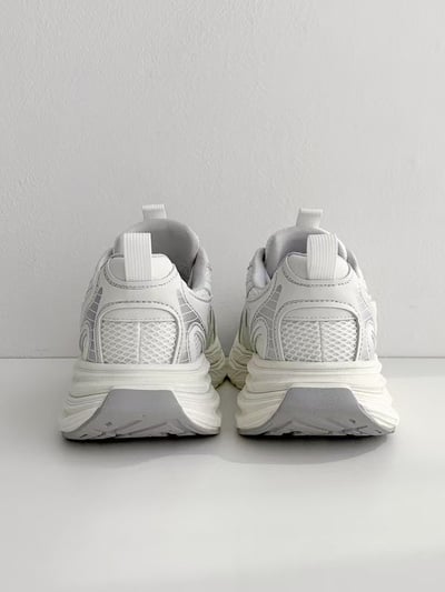 韓國 NAA 水波羊皮老爹增高女運動鞋9