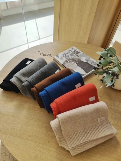 韓國爆款連帽圍巾 現貨(100%羊毛)14