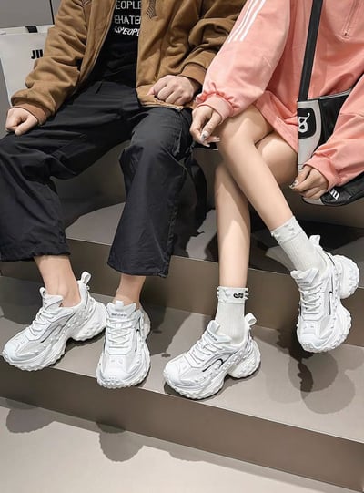 韓國 VBIN 2.0 鱷胎坦克老爹鞋 (女)9