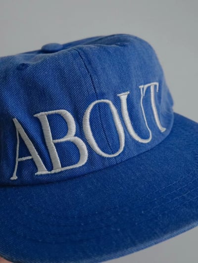 韓國UNI中性AB丹寧寬舌五分割帽11