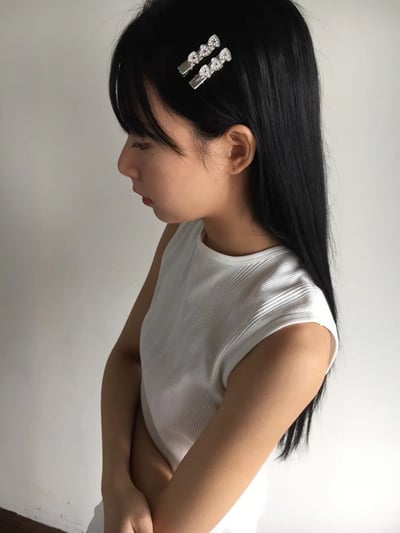 韓國NYU 遂心星辰小款一字夾5