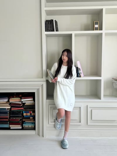 韓國 LUNA 韓系熊熊絨感兩件秋冬睡衣套裝6