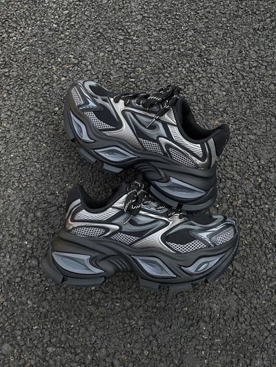 韓國 AL 六公分銀焰旋風老爹鞋 (男)10