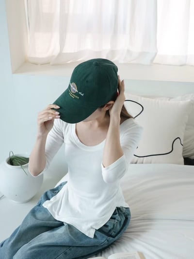 韓國UNI  1975復古圖騰中性棒球帽5