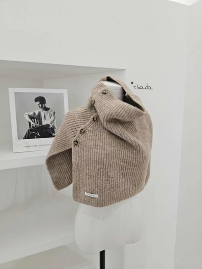 正韓EBA慵懶系針織披肩11